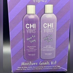 Chi Vibes Hair to Slay Moisture Goals Kit | NEW